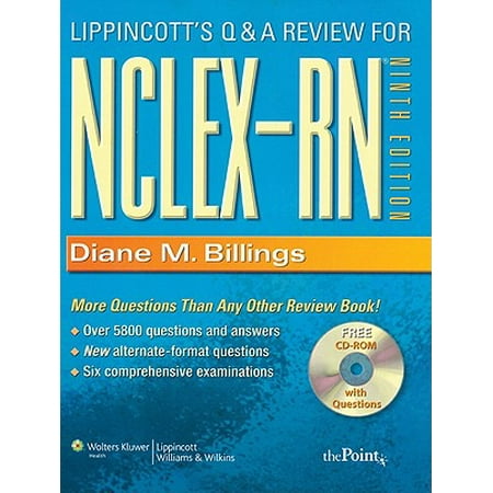 Lippincott S Q Amp A Review For Nclex Rn With Cdrom