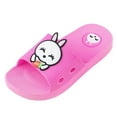thumbnail image 2 of DPTALR Children Baby Kids Girls Boys Home Slippers Rabbit Floor Shoes Sandals, 2 of 6