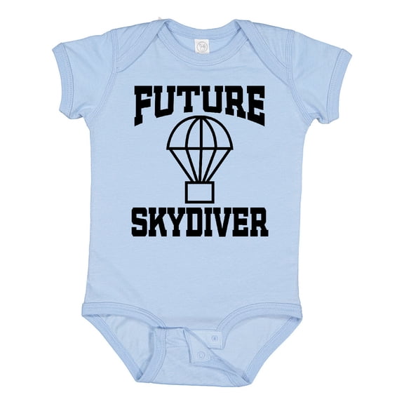 Inktastic Future Skydiver Boys or Girls Baby Bodysuit