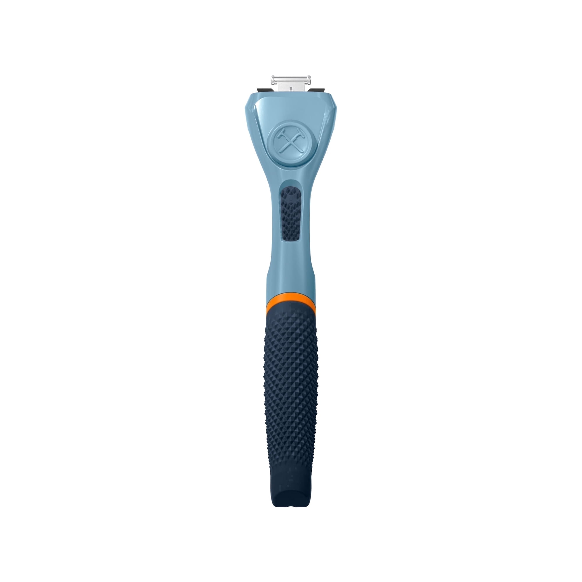 Dollar Shave Club Diamond Grip Textured Handle Blue Razor Handle (1ct)