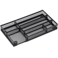 thumbnail image 1 of HLONK Desk Drawer Organizer Tray 6 Compartment Mesh Drawer Organizer Storage Tray, 1 of 6