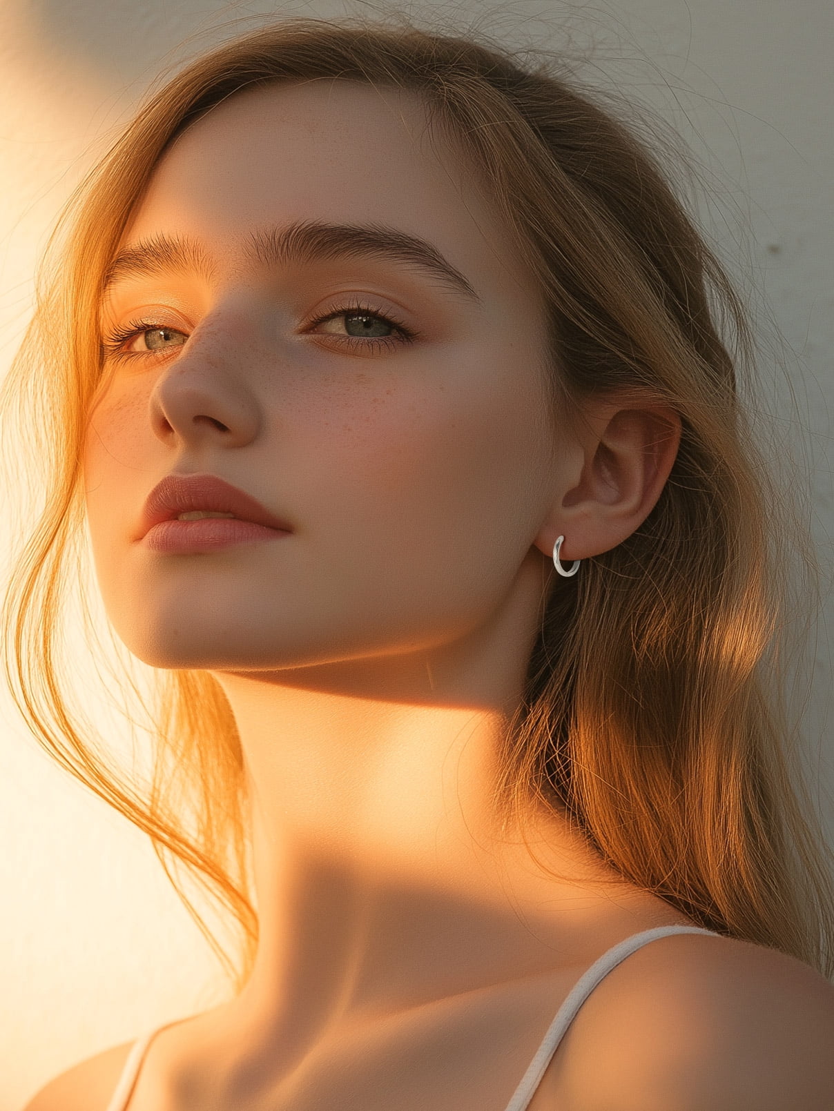 FaithHeart Sterling Silver Huggie Hoop Earrings for Women, Hypoallergenic Lightweight Small Cartilage Earrings Cuff Tragus Hoop Earrings for Mom Mothers Day Jewelry Gift 14mm