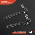 thumbnail image 5 of A-Premium 2Pcs Front Lower Rearward Control Arm with Ball Joint Compatible with BMW 535i GT xDrive, 550i GT xDrive, 740Ld xDrive, 740Li xDrive, 750i, 750i xDrive, 750Li xDrive, Alpina B7 xDrive, 5 of 9
