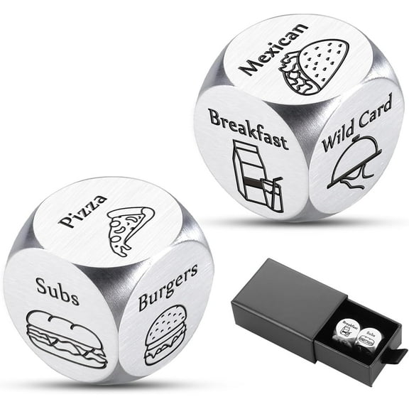 Gag Gifts Santa Swap Gift Exchange Dice Stocking Stuffers for Women Men Christmas Party Gift for Adults Secret Santa Gifts White Elephant Gift for Boyfriends Christmas Games for Family Party 2pc