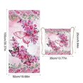 thumbnail image 3 of Bcylexb Colorful Floral Beach Towels, 20"x 40" Soft Absorbent Quick Dry Lightweight Summer Towels for Swimming Pool Beach Shore, 3 of 6