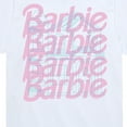 thumbnail image 3 of Barbie - Logo House Stacked - Toddler & Youth Short Sleeve Graphic T-Shirt, 3 of 5