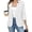 White, variant on YWMJI Business Casual Blazers for Women Long Sleeve Suit Jacket Plus Size Open Front Work Office Suit Jacket Lightweight Dressy Casual Notched Lapel Layering Cardigans Basic Blazers A L