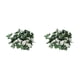 thumbnail image 3 of Yuarrent Decoración de flores de hiedra respetuosa con el medio ambiente de tela, elegante para boda o hogar, decoración de boda, de blanco 2piezas, 3 of 6