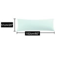 thumbnail image 6 of PiccoCasa 1Pc Comfortable-Soft Microfiber Pillowcase, Jumbo Silver, 6 of 7
