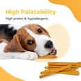thumbnail image 6 of iPaw Turkey Dog Treats, All Natural Human Grade Dog Treat, Suitable for Training chew, Hypoallergenic, Rawhide Alternative, Thin Stick (Original), 6 of 6