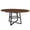 Walnut, variant on 59" Extendable Round Dining Table for 4-8, Legahome Modern Kitchen Table with Storage Shelf, Dining Room Table with 1.2" Thick Tabletop & Sturdy Metal Base, Perfect for Small Space, Walnut