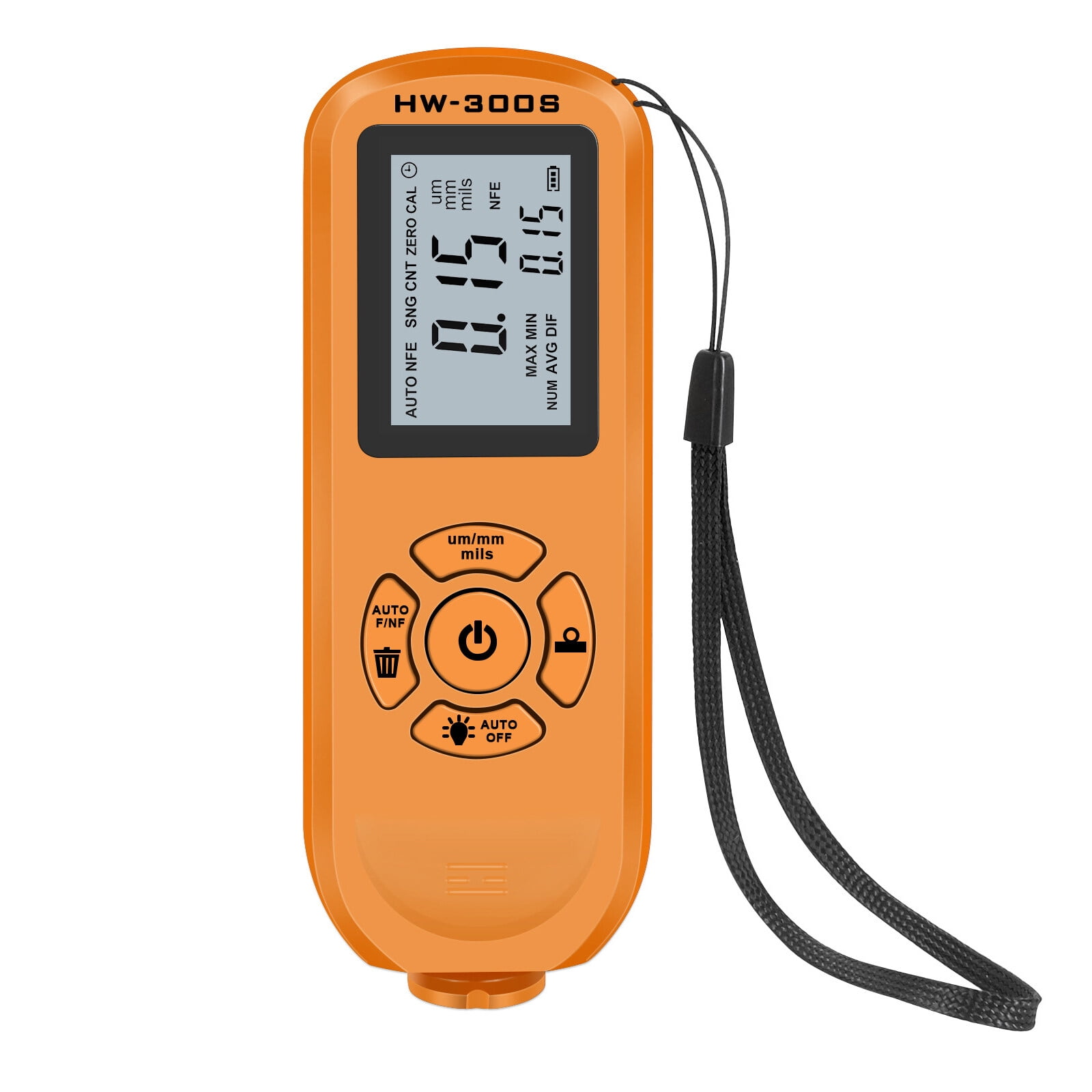 Uposao Digital Car Painting Depth Gauge Tester High Accuracy Paint