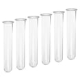 thumbnail image 1 of Test Tubes Clear Glass Vase Home Decor Plant Propagation Flower Arrangement 6Pcs, 1 of 5