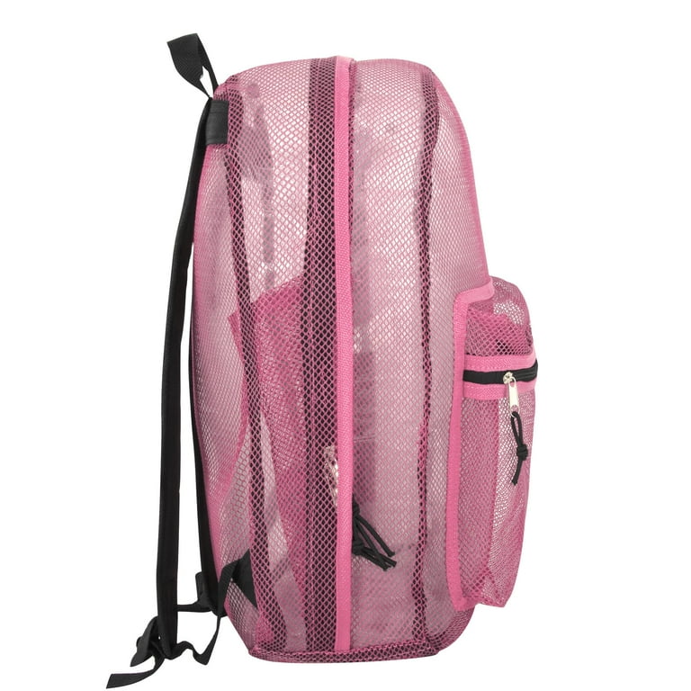 ★EMIS★ MESH BACKPACKPINK m1037_1334792 Amazon.com | Mesh Backpack with Inner Compartment, Large