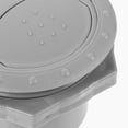thumbnail image 3 of FUTUREORYY Cache-Ventilation Rond en Plastique Gris 1Ensemble pour Sortie de Climatisation de Voiture Pièces de Rechange Endommagées, 3 of 4