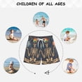 thumbnail image 6 of FORMRS Boys Swim Trunks Quick Dry Mesh Liner Boardshorts Sizes XS-XL, Skeleton with Rainbow, 6 of 7