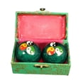thumbnail image 4 of 2 Pcs Balles de Massage, Balles d'Exercice Chinoises avec Boîte de Rangement, Balles de Bain Durables Réutilisables Portables, Balles de Santé Chinoises pour Personnes Âgées Colorées Vertes, 4 of 8