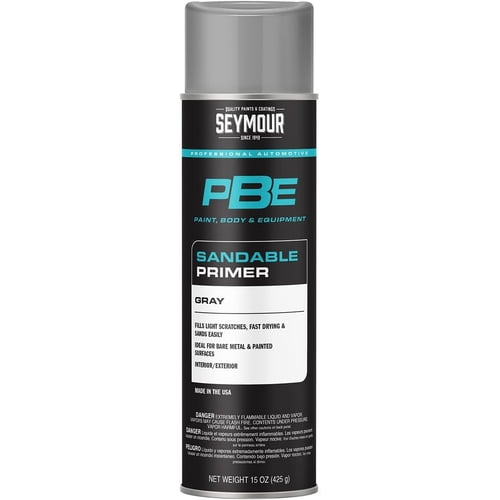 Seymour PBE 20-1671 Professional Grade Primer, 15 oz Aerosol Can