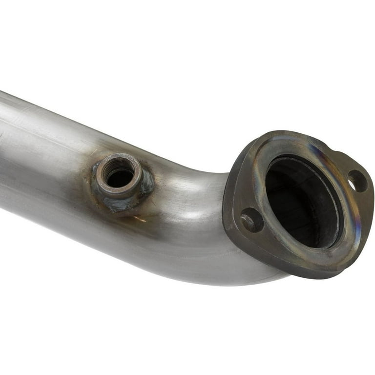 aFe Twisted Steel 2.5in Y-Pipe Stainless Steel Exhaust