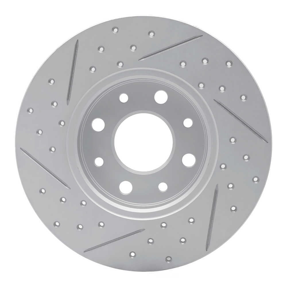 Dynamic Friction Company 830-07005R DFC Geoperformance Rotor - Drilled and Slotted