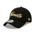 thumbnail image 1 of Men's Toronto Raptors NBA Authentics City Series Gold Wordmark 9TWENTY Cap, 1 of 2