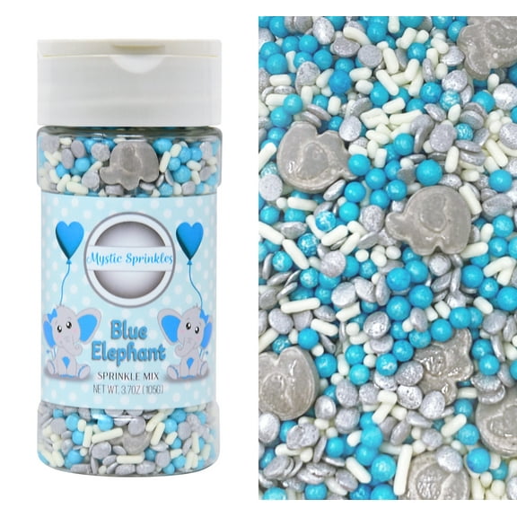 Mystics Sprinkles Blue Elephant Sprinkle Mix 3.7 oz