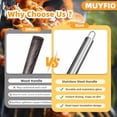 thumbnail image 7 of 11Pcs Stainless Steel BBQ Grilling Accessories Set, Dad Gifts for Fathers Day Grilling Gifts,Portable Practical Grill Tools Utensils Kit with Storage Bag for Outdoor Grill Camping Backyard, 7 of 7