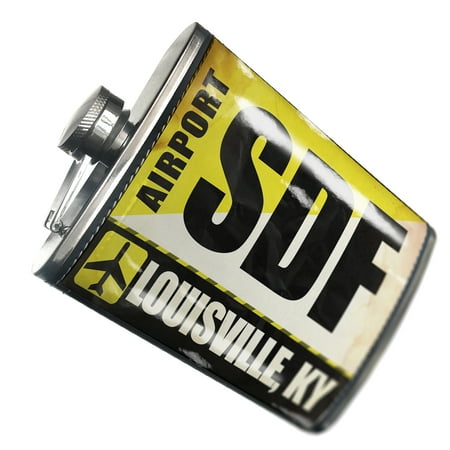 

NEONBLOND Flask Airportcode SDF Louisville KY
