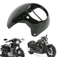 thumbnail image 3 of Motorcycle Headlight Fairing, Wind Deflectors Protector For Most Motorcycles With 7in 165-178mm Round Headlights,   Universal Front Headlamp Windscreen Windshield, 3 of 8