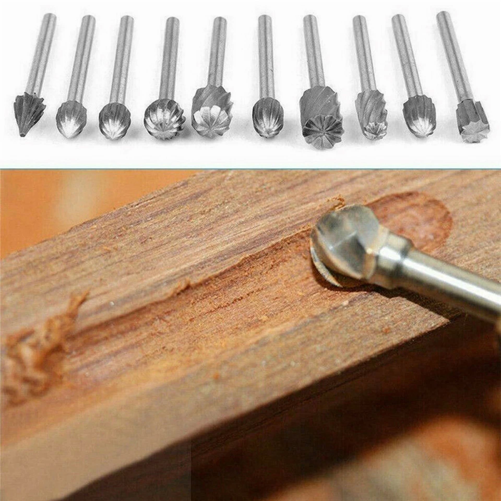 BUTTERFLY- 20X Diamond Burr Bits Drill Set Rotary Multi Tool Accessories Kits For Dremel