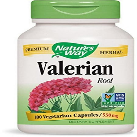 Nature's Way Valerian Root, 530 mg, 100 Capsules,