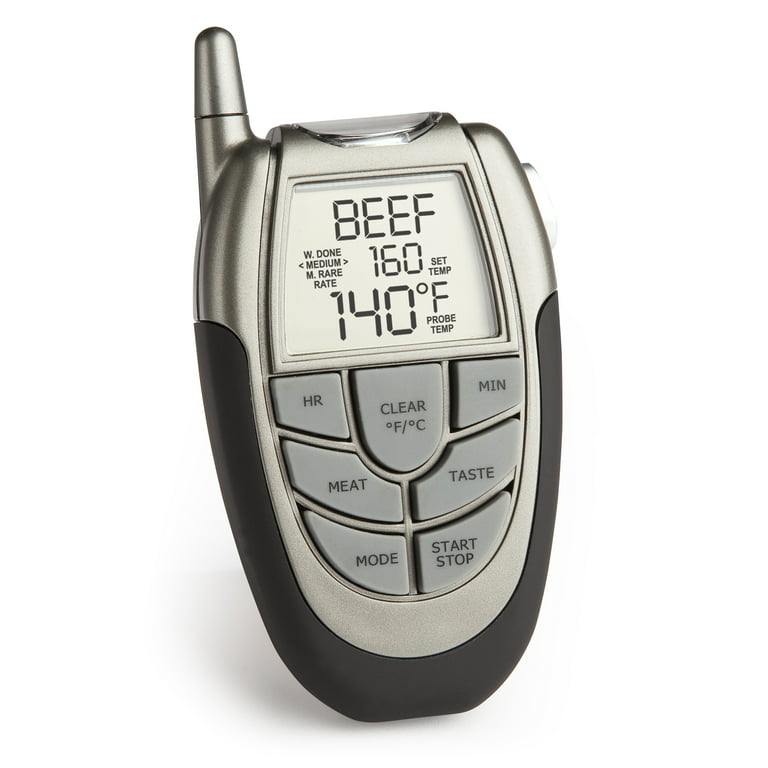 Cuisinart® Wireless Meat Thermometer - 6 Meat Settings, Includes Timer And  Flashlight 