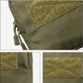 thumbnail image 2 of Bolsa de almacenamiento de artículos diversos, bolsa de accesorios para deportes al aire libre, riñonera de camuflaje multifuncional, verde, 2 of 5