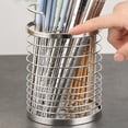 thumbnail image 2 of WRITWAA Home Kitchen Utensil Organizer Silver 1Pcs 6.5x4.3x4.3in, 2 of 6