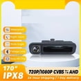 thumbnail image 2 of 170° AHD 1080P Car Rear View Camera Compatible For Ford Focus 3 MK3 C MAX 2011-2014 Night Vision Reversing Vehicle(AHD1080P-175Deg), 2 of 7