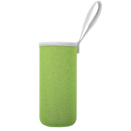 

Portable Glass Water Bottle Sleeve Holder With Carry Strap Anti-Slip Water Bottle Cover Bottle Glass Blibunala