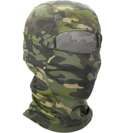 Balaclava Ski Face Mask UV Protection Windproof Cycling Hood Tactical Camo Mask