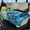 Sea Turtle Flower Blue, variant on SEANATIVE Golf Cart Accessories Universal Golf Cart Seat Covers Portable Foldable Design, Anti-Scratch Non-Slip Club Car Front Seat Blanket Towel Machine Washable, Leopard Cow Print Beige Brown