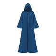 thumbnail image 1 of Capa de Halloween Hugo Disfraz de Cosplay Vintage Azul XXL, 1 of 9
