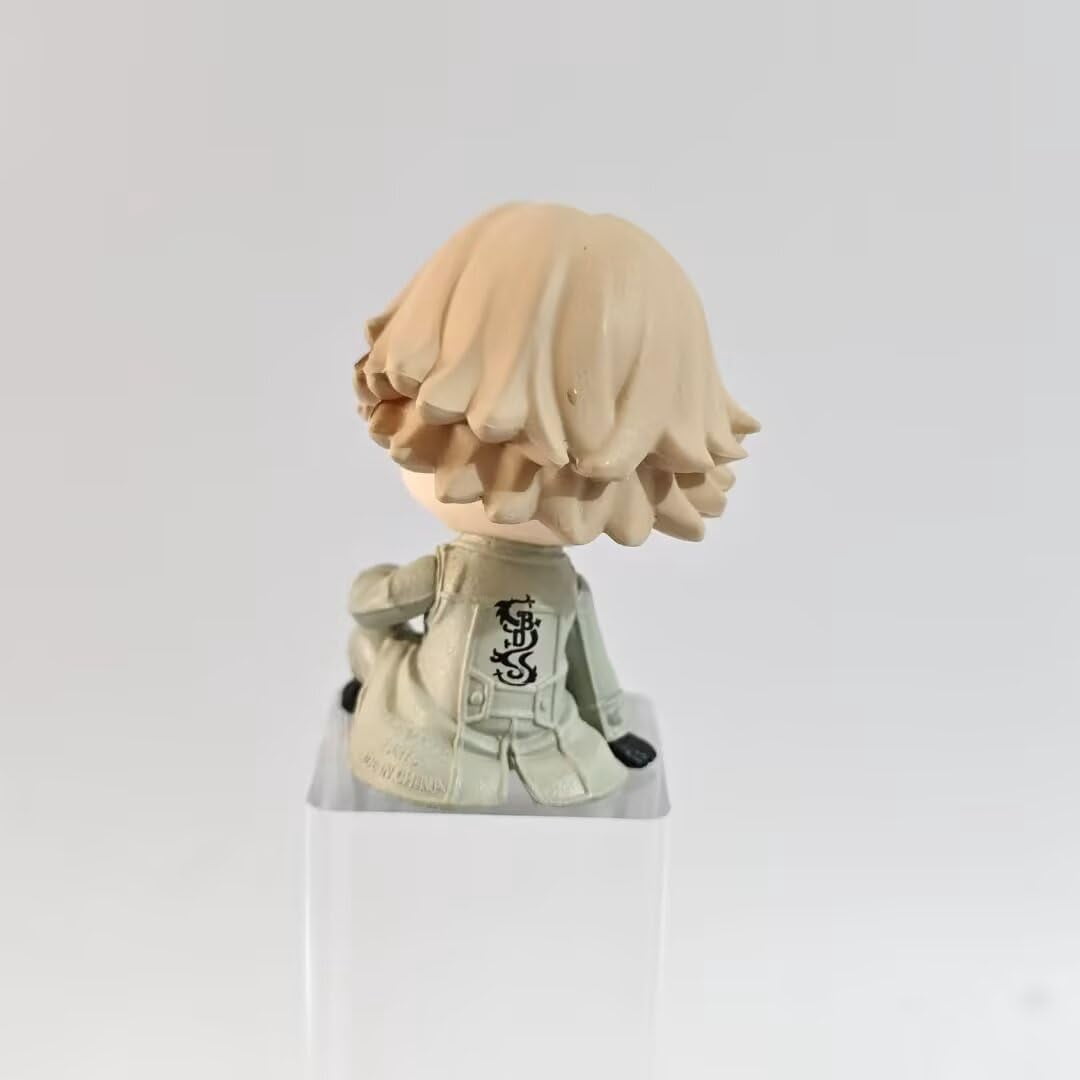 Newly Mikey Figure Tachibana Hinata Figure Tachibana Naoto Figure Ryuguji Figure Shoulder to Shoulder Figures 6cm/2.4inch Anime Desktop Ornament Gifts