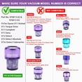 thumbnail image 2 of Aorsher 2 Pack Filters Replacement Parts Compatible with Dyson Vacuum V11 Torque Drive V11 Animal V11 Complete V11 Extra V15 Detect V15s Detect Submarine Vacuums, 2 of 10