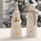 thumbnail image 3 of Adornos navideños para el hogar, adornos de escritorio, mini muñecos de nieve de cerámica, alce, luz brillante, decoración navideña, 3 of 5