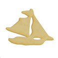 thumbnail image 1 of Package of 10, Small 4. 25" X 3. 25" X 1/8" Baltic Birch Plywood Sailboat Wood Cutout For Art & Craft Project, Made in USA, 1 of 1