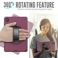 thumbnail image 5 of K-Lion Rugged Case for Samsung Galaxy Tab A8 10.5 inch X200 X205,Kids Friendly Heavy Duty Silicone Case Hand Strap Kickstand Shockproof 3-Layer Protection Cover for Samsung Galaxy Tab A8 10.5 ,Winered, 5 of 7