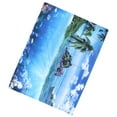 thumbnail image 3 of 200x150cm Tapestry Scenery Summer Beach Sea View Background Tapestry Home Decoration, 3 of 5