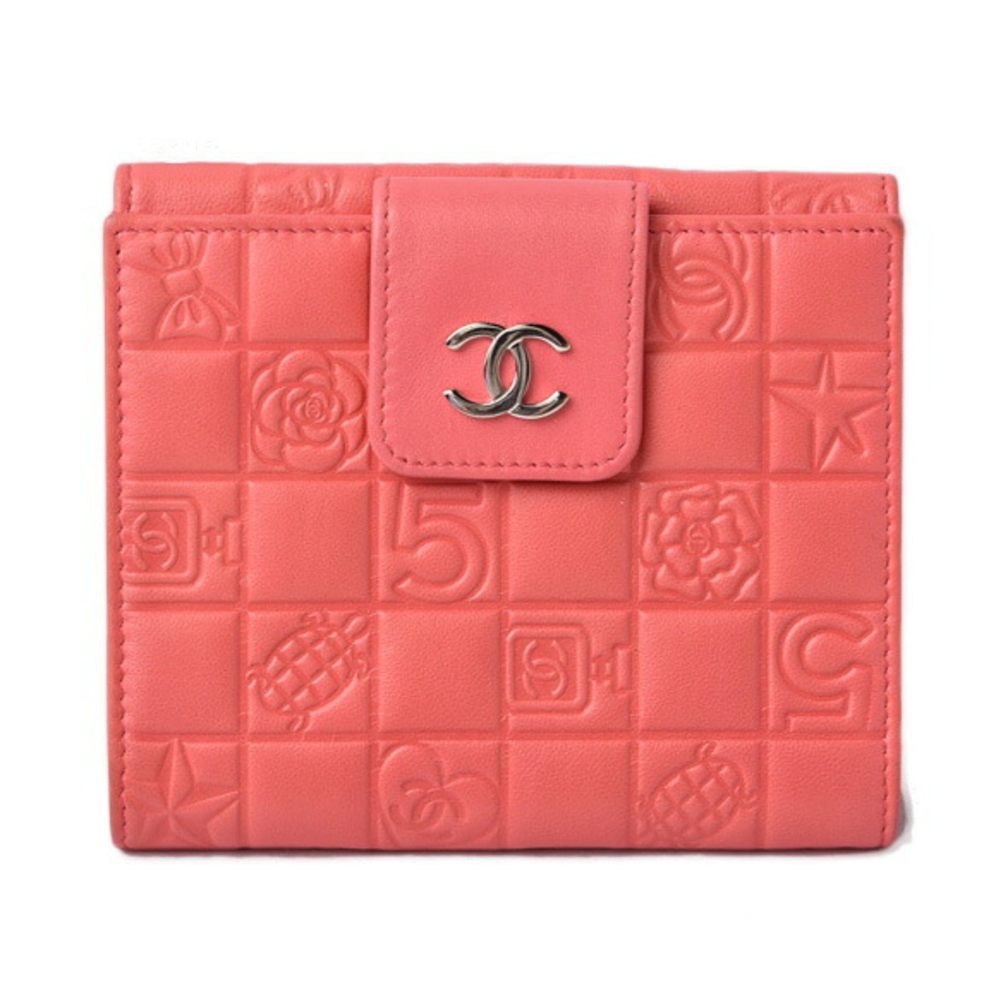 Chanel Folding Lambskin Icon Wallet