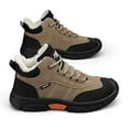 thumbnail image 2 of Men Winter Snow Boots Insulated Outdoor Hiking Shoes Faux Fur Lined Warm Boots, 2 of 5