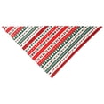thumbnail image 1 of Bandana para perros, disfraces navideños para perros, pañuelo transpirable para mascotas, bufanda triangular para Navidad, boda, fiesta de Acción de , raya, 1 of 8