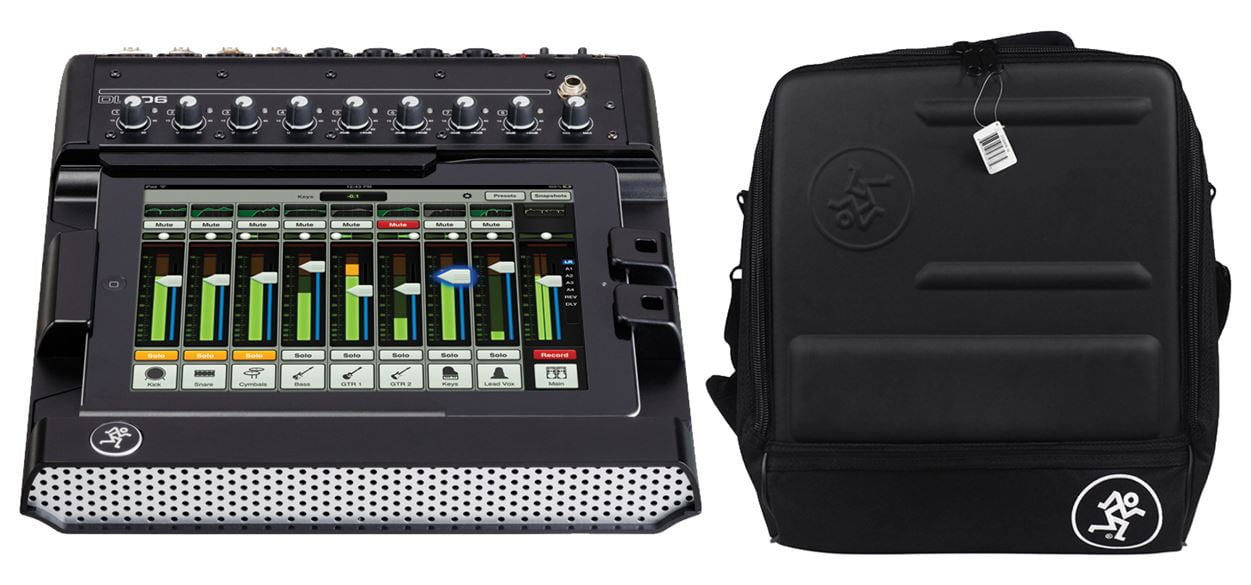 New Mackie DL806 Lightning 8channel Digital Mixer w/ lPad Control