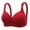 Wine, variant on yievot Bras for Women Fashion Plus Size Wire Free Comfortable Push Up Bra Underwear Comfort Wireless Bra